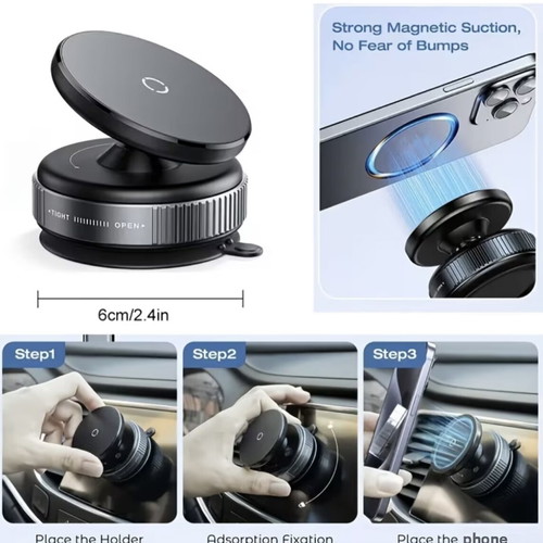 Magnetic car phone holder new