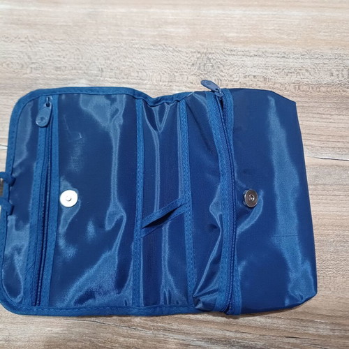 Air France travel toiletry bag used, nylon