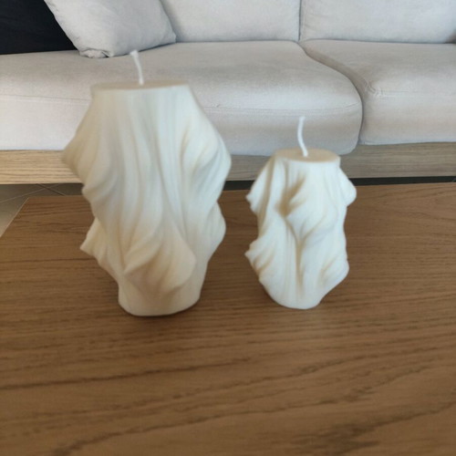 Handmade scented candles like new
