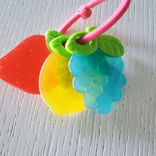 Mothercare teething fruit toys like new