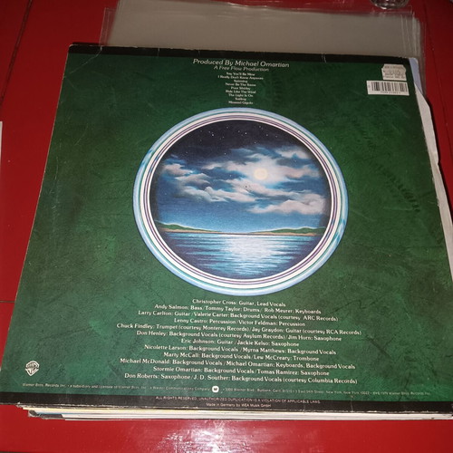 Christopher Cross LP used, rock