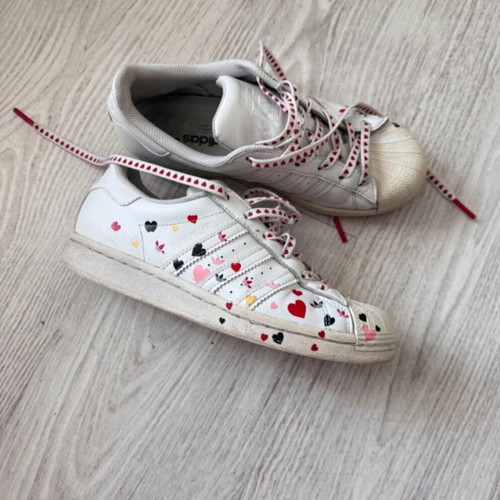 Adidas shoes like new, white, size 37, athletic style