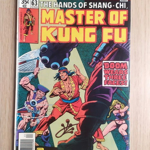 The Hands of Shang-Chi Master of Kung Fu comics #61-66 Marvel