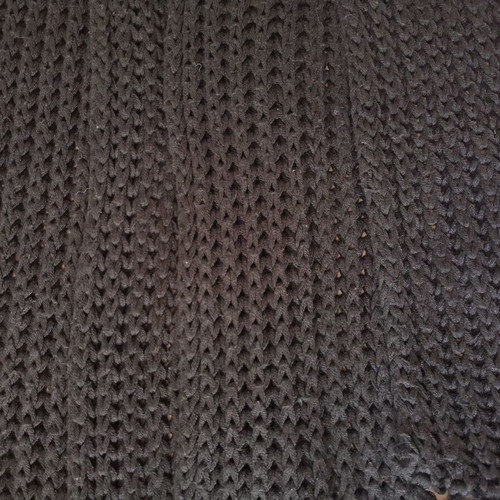 Black scarf very long used