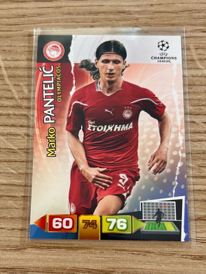 Marco Pantelic Olympiacos Champions League 2011/12 Panini Adrenalyn card like new