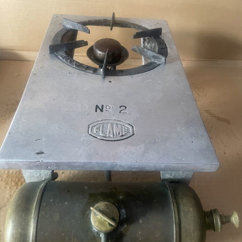 Vintage Flame No 2 Oil Stove used, 1950