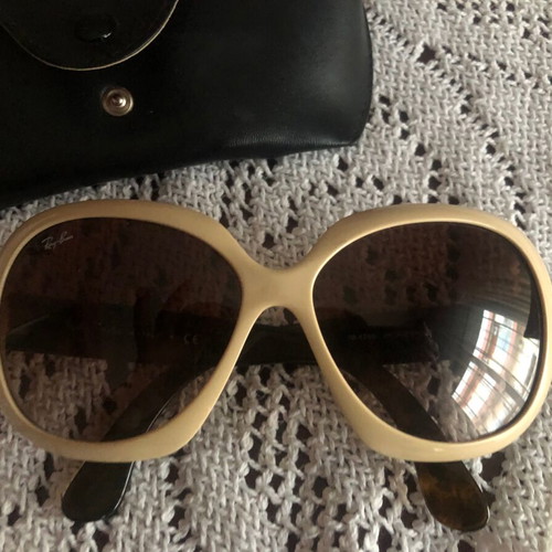 RayBan Jacky ohh vintage sunglasses like new, beige and brown