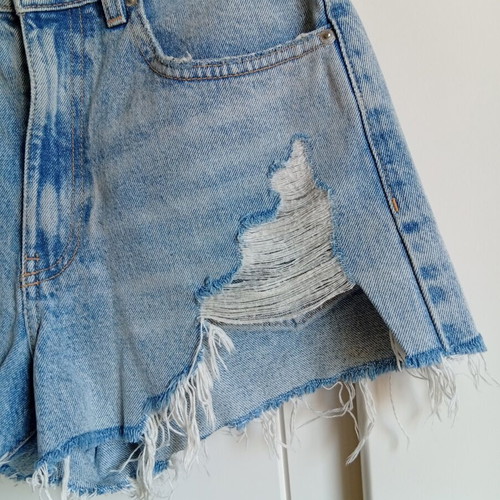 Zara denim shorts like new, blue, size XS