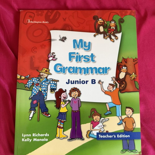 My First Grammar Junior A and Junior B Teacher’s Edition books like new