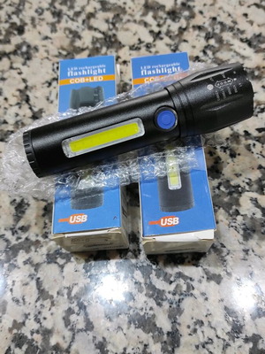 GM11753 Work Flashlight New, Rechargeable 120lm