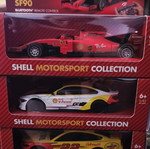 Shell Motorsport Collection new, set of 3 models with batteries