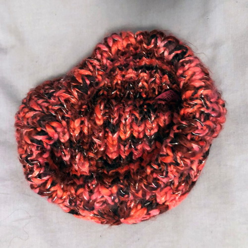 Knit Cap like new, pink