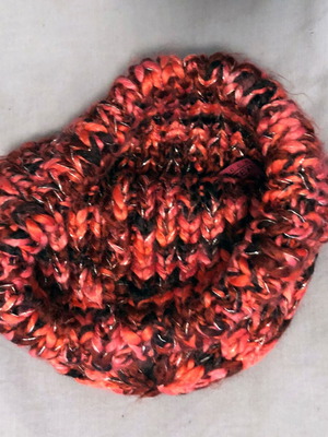 Knit Cap like new, pink