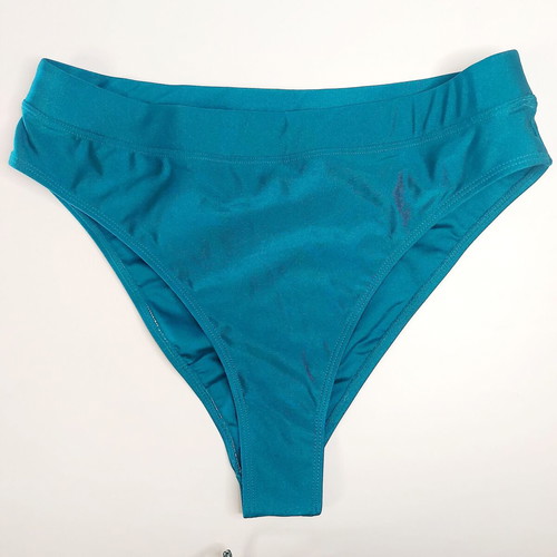 Emerald Green High-Waisted Bikini size L new