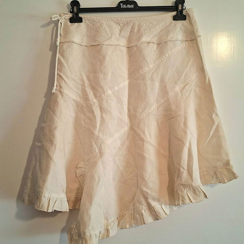 Female skirt size Medium, white beige