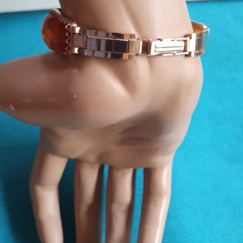 Vintage 90s Chaika jewelry watch used with amber