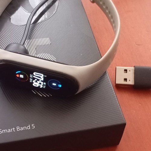 Mi Smart Band 5 activity tracker used