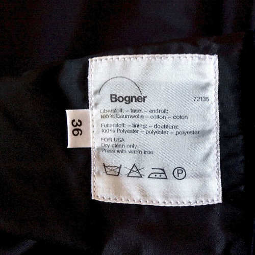 Bogner Black Velvet Jacket used, size S/M, oversized fit