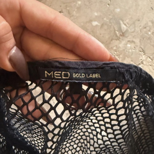 Med beach net like new, black, size S