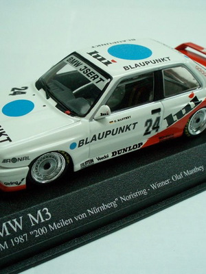 BMW M3 E30 DTM 1987 μινιατούρα 1/43 καινούργια, συλλεκτική
