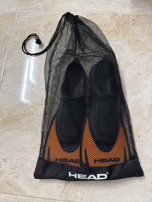 Head diving fins like new
