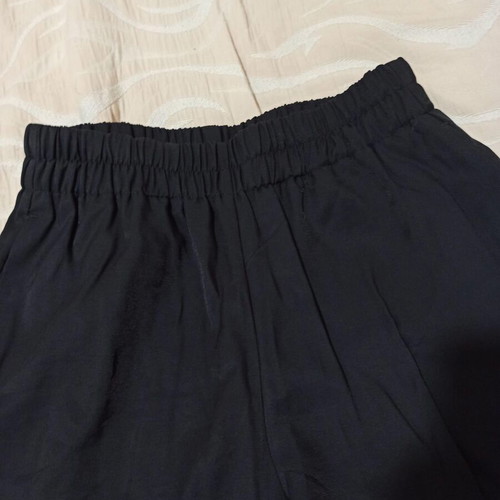 Loosefit pants Lascana black like new, high waist