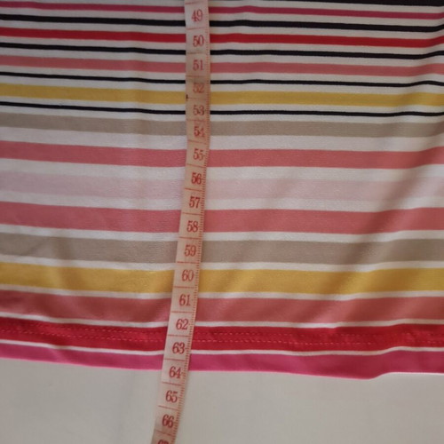 Tommy Hilfiger sleeveless blouse, multicolor, gold buttons