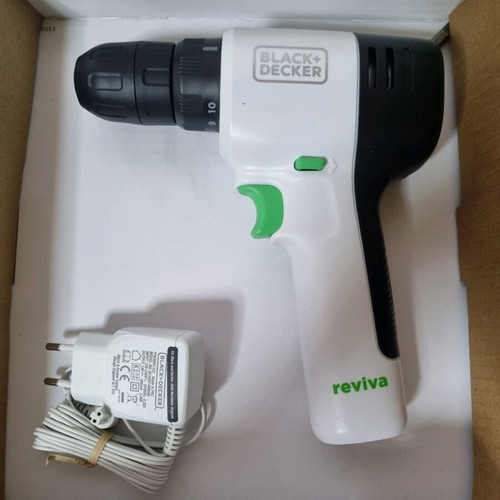Black & Decker Reviva REVDD12C 12V 1.5Ah 26 Nm cordless drill driver new