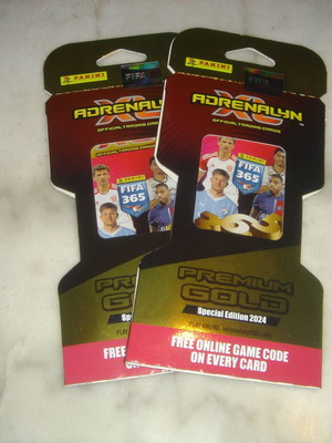 Panini Adrenalyn XL Premium Gold 2024 πακέτο 4 καρτελάκια