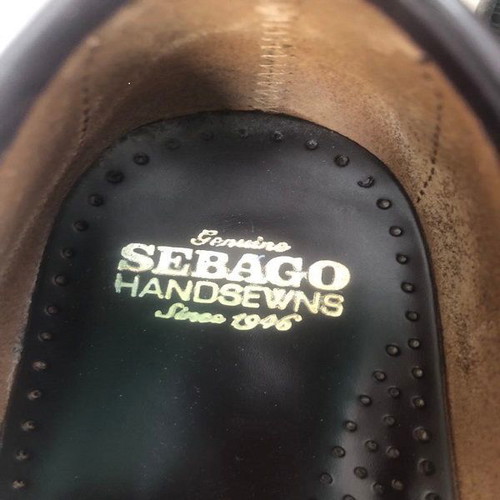 Παπούτσια Sebago ανδρικά σκαρπίνια σαν καινούργια, μπορντώ νούμερο 46