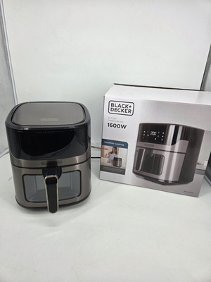 Φριτέζα αέρος Black & Decker BXAF6500E νέα, 1600 W, 6,5 λ