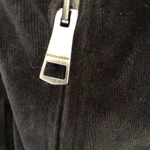 Burberry women's velvet cardigan used, black, size S