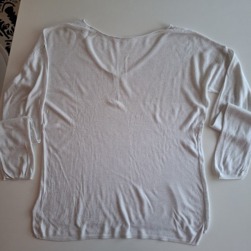 Naf Naf thin white sweater XL used