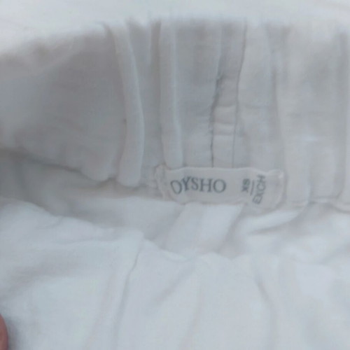 Oysho pajama shorts like new, white, size XS