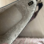 Axel bag like new, crossbody, black and pink