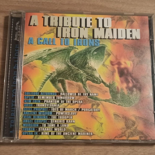 A Tribute To Iron Maiden A Call To Irons CD like new, metal