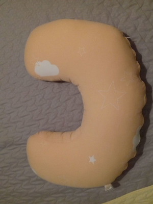 Nursing pillow double-sided used