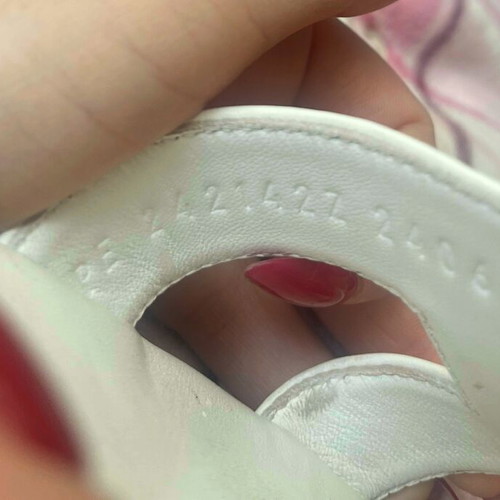 Hermes sandals like new, white, size 39