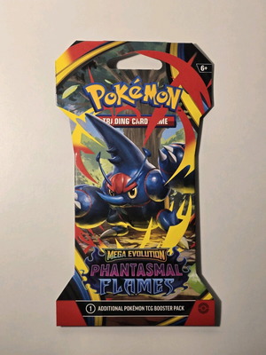 Pokémon TCG Mega Evolution Phantasmal Flames Blister Booster Pack καινούργιο