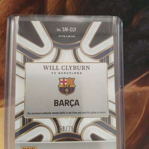 Will Clyburn Panini Select EuroLeague Basketball Patch card 2025-26 like new