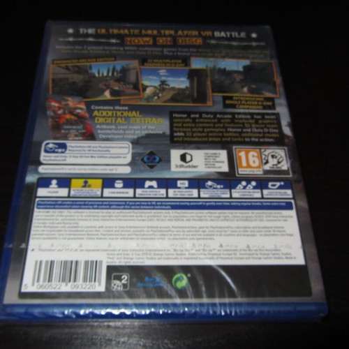 Honor and Duty D-Day All Out War Edition PS4 game new sealed