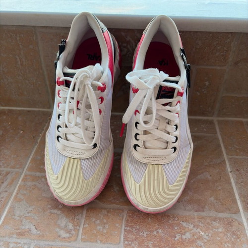 Puma x Karl Lagerfeld athletic shoes used, size 38, white