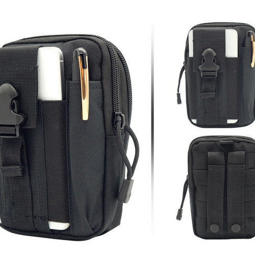 Hunting and outdoor activity bag new, black and green