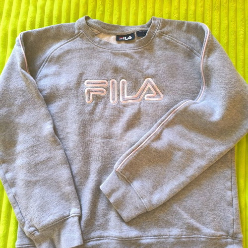 Fila kids sweatshirt like new, gray, size L