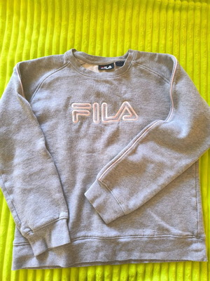 Fila kids sweatshirt like new, gray, size L