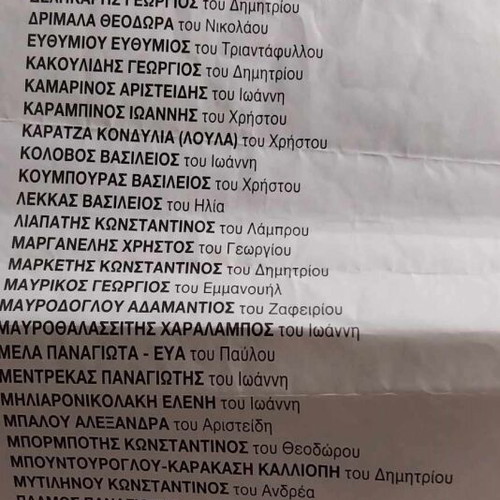 2007 Parliamentary Election Ballots like new, pack of 21