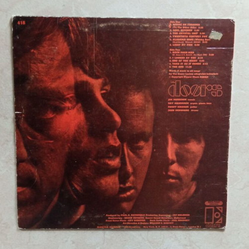 The Doors LP used, Made in Greece 1967