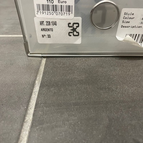 2star sneakers silver used, size 33