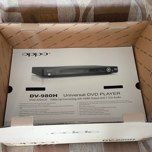 Oppo DV-980H universal DVD player with SACD and 7.1 audio