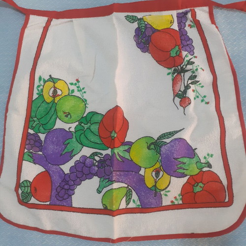 Teka terry cotton waist aprons new, set of two from Brazil